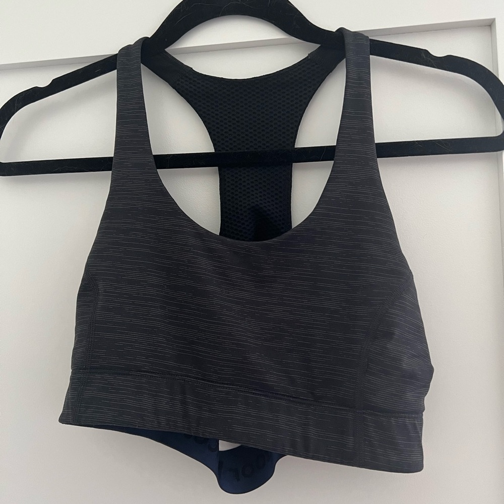 Black Outdoor Voices sports bra
